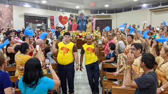 Manaus: Paróquia Rainha dos Apóstolos celebra sua padroeira 