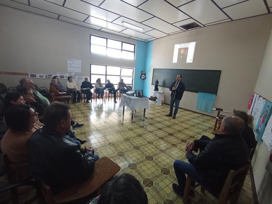 Formação reúne equipes do Serviço de Animação Vocacional Paroquial do Sudoeste do Paraná