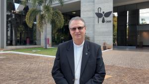 Monsenhor Clesio comenta o fato de ter sido o primeiro bispo nomeado para a Igreja no Brasil pelo Papa Leão XIV