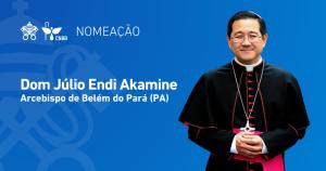 Dom Júlio Endi Akamine é nomeado Arcebispo de Belém do Pará