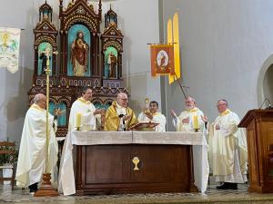 Família Palotina celebra jubileu de consagração e sacerdócio em Vale Vêneto