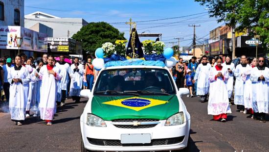 35ª Romaria Palotina reúne fiéis em tradicional caminhada a Nossa Senhora Aparecida
