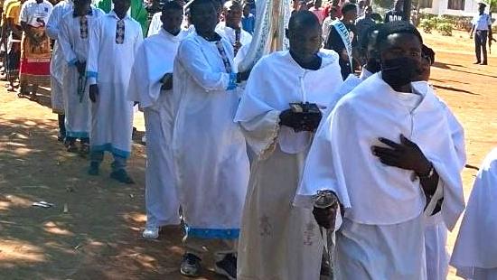 Peregrinação e Oração pela Paz em Cabo Delgado Paróquia Rainha dos Apóstolos de Namuno