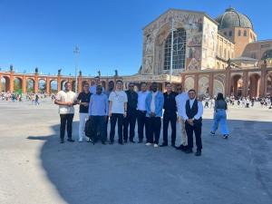 Peregrinação do Noviciado Palotino ao Santuário Nacional de Aparecida