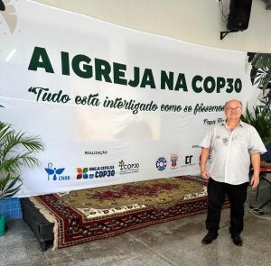 Padre Gilberto Orsolin participa da COP30 em Belém