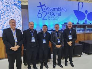 Bispos Palotinos participam da 62ª Assembleia Geral da CNBB em Aparecida-SP