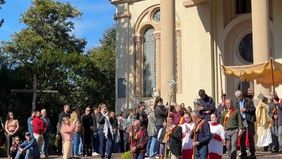 Corpus Christi reúne fiéis em Vale Vêneto e Faxinal do Soturno no RS