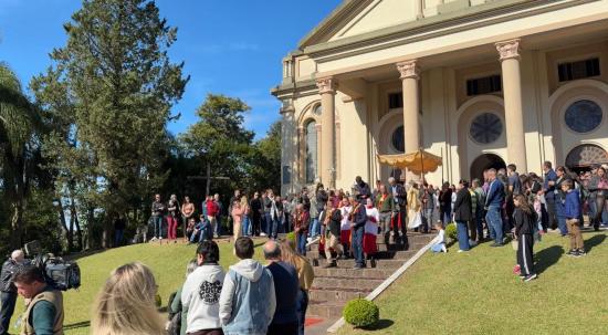 Corpus Christi reúne fiéis em Vale Vêneto e Faxinal do Soturno no RS