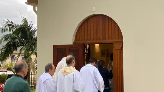 Reinauguração do Santuário de Schoenstatt marca os 140 anos da chegada dos Palotinos ao Brasil em Vale Vêneto