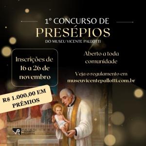 Vem aí o 1º Concurso de Presépios do Museu Vicente Pallotti