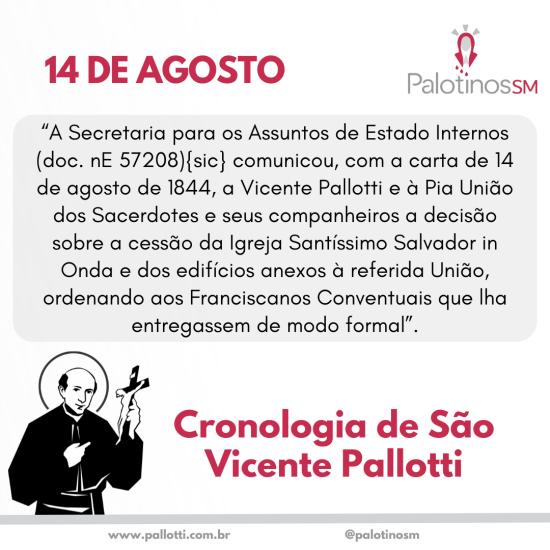 Cronologia de São Vicente Pallotti