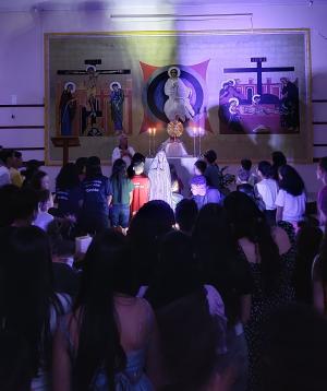 Primeira Noite da Juventude Palotina da Paróquia Nossa Senhora de Fátima de Dourados