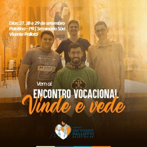 Descubra o Chamado de Deus: Participe do Encontro 'Vinde e Vede' e viva uma experiência transformadora!