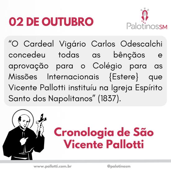 Cronologia de São Vicente Pallotti