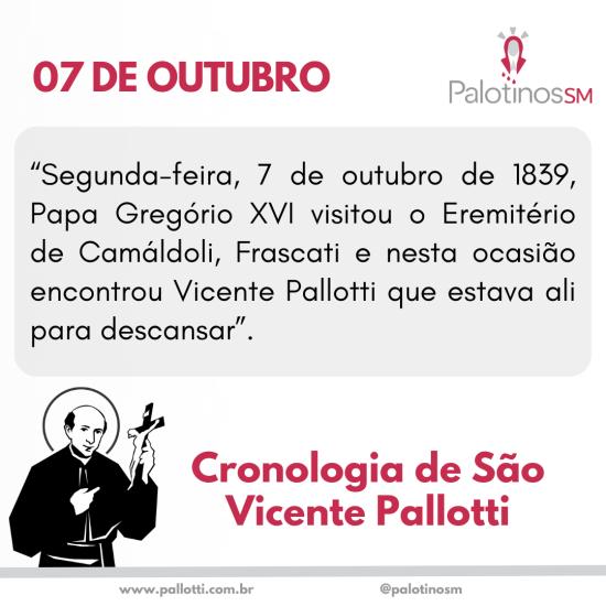 Cronologia de São Vicente Pallotti