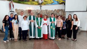 Visita do Padre Rahul Philips aos Palotinos em Campo Grande