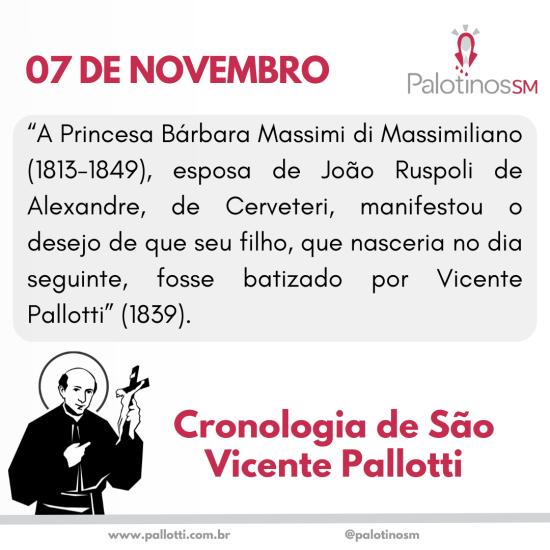 Cronologia de São Vicente Pallotti