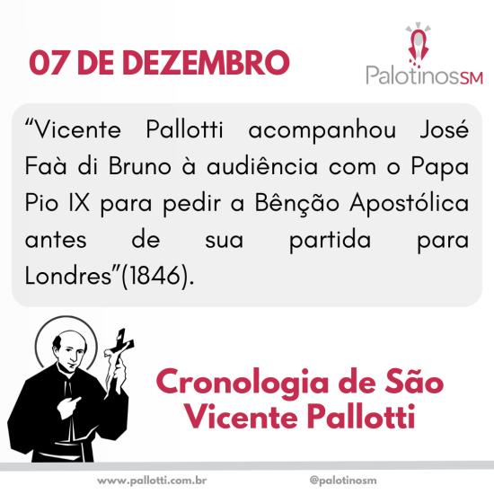 Cronologia de São Vicente Pallotti