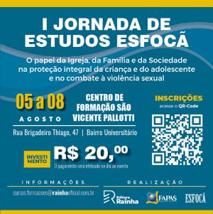 Você já se inscreveu para participar da 1ª Jornada de Estudos ESFOCÃ?