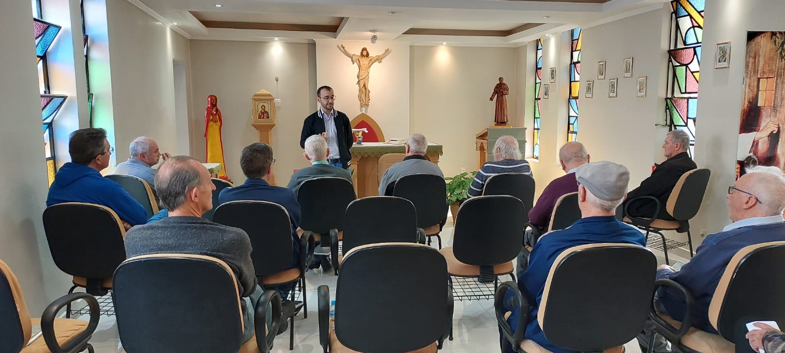 Comunidade Local Padre Caetano Pagliuca recebe visita canônica