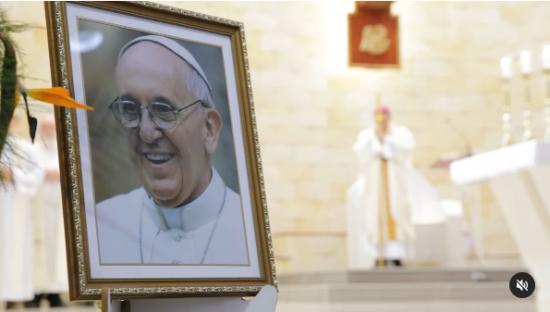 Homenagem ao Papa Francisco 