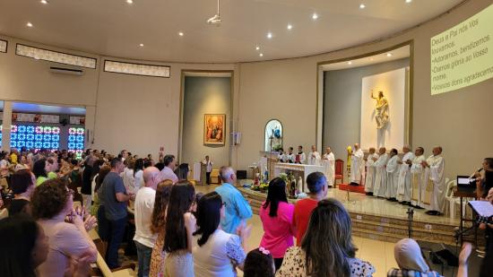 Paróquia Nossa Senhora da Glória celebra 70 anos de evangelização em Glória de Dourados